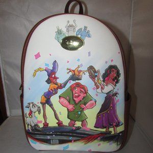 Disney Hunchback Notre Dame Neon Tuesday Mini Backpack New With Tags